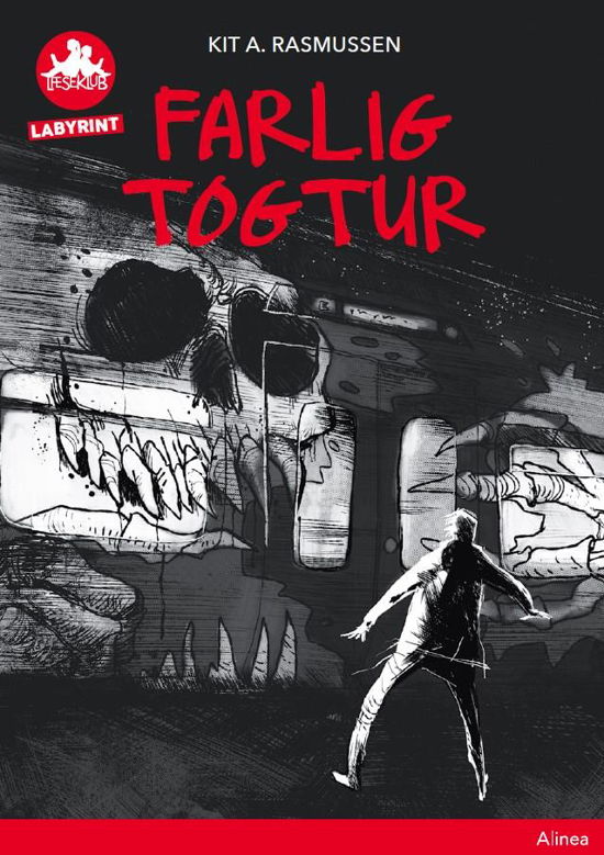 Cover for Kit A. Rasmussen · Læseklub: Farlig togtur, Rød Læseklub - Labyrint (Indbundet Bog) [1. udgave] (2018)