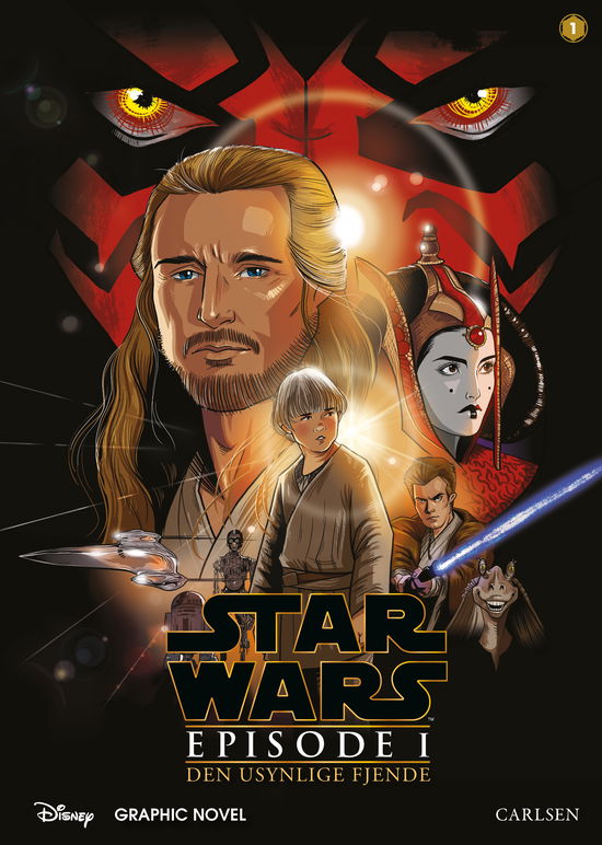 Cover for Star Wars · Star Wars graphic novel: Star Wars: Den usynlige fjende (Bound Book) [1st edition] (2024)