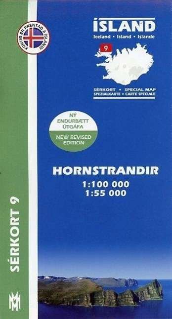 Cover for Mal Og Menning · Island-Sérkort.09 Hornstrandir (Bog)