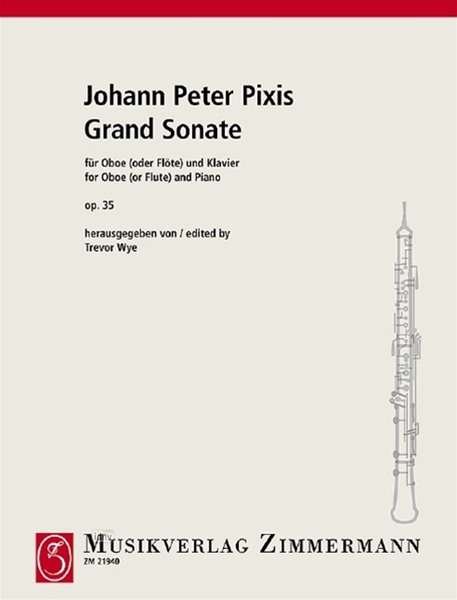 Cover for Pixis · Grand Sonate op.35,Ob+Kl.ZM21940 (Bog)