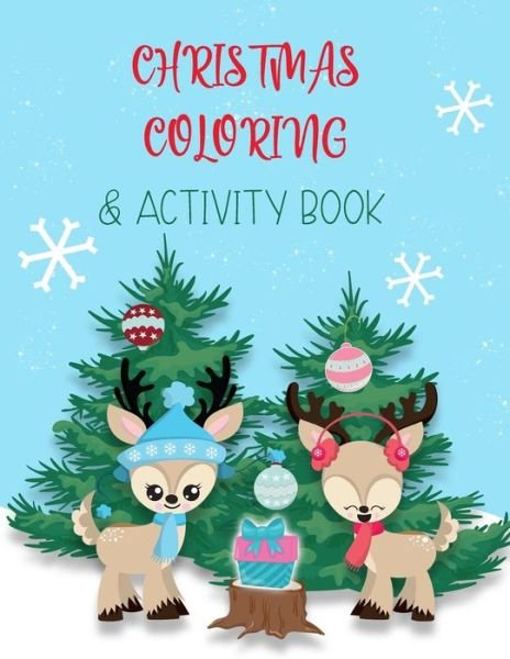 Cover for Muddy Puddles Press · Christmas Coloring &amp; Activity Book (Taschenbuch) (2020)