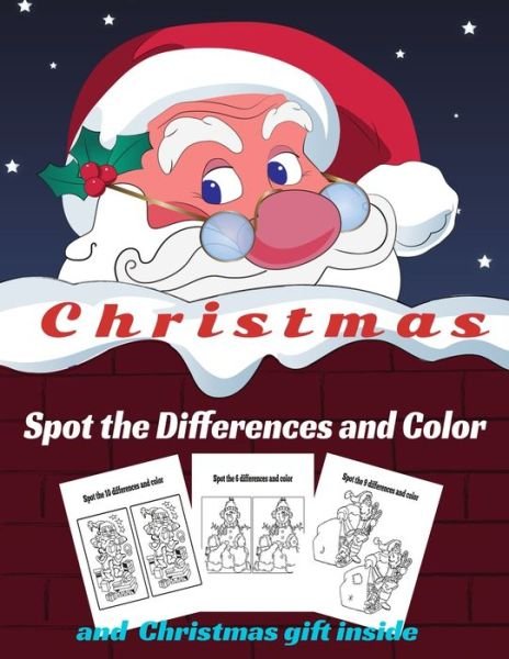 Cover for Fun Learning · Christmas Spot the Differences and Color (Paperback Bog) (2020)