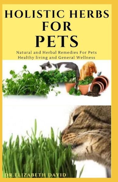 Cover for Dr Elizabeth David · Holistic Herbs for Pet (Paperback Book) (2020)