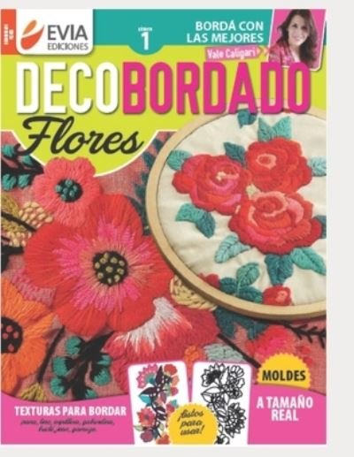 Cover for Evia Ediciones · Decobordado 1: flores (Paperback Bog) (2021)