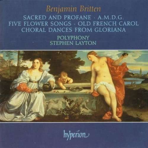 Cover for Benjamin Britten · Sacred &amp; Profane (CD) (2003)