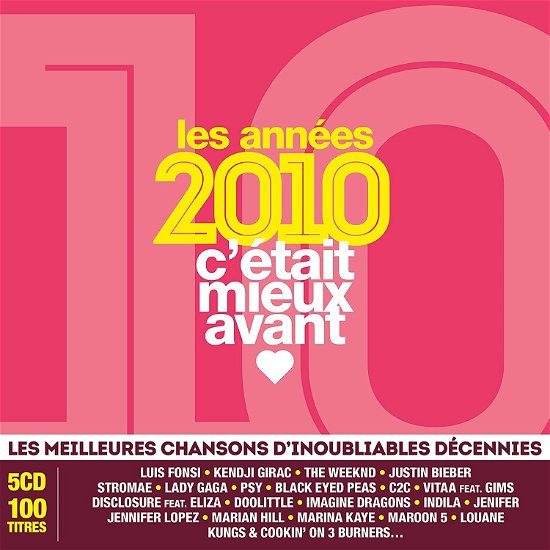Cover for C'etait Mieux Avant - Annees 2010 (CD) (2020)