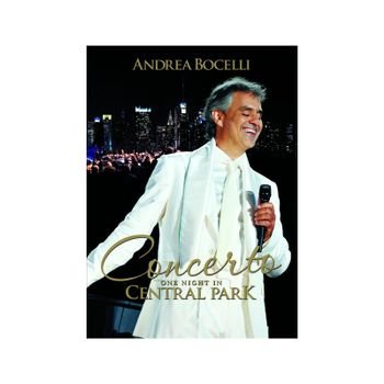 Cover for Andrea Bocelli · Concerto: One Night in Central Park - 10th Anniversary (DVD) [10th Anniversary edition] (2021)