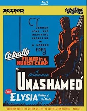 Cover for Unashamed: Romance / Elysia (1938) (Blu-ray) (2020)