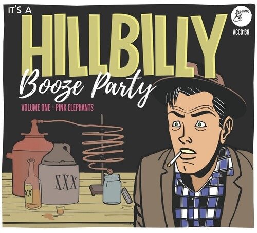 Cover for Hillbilly Booze Party 1 / Various (CD) (2023)