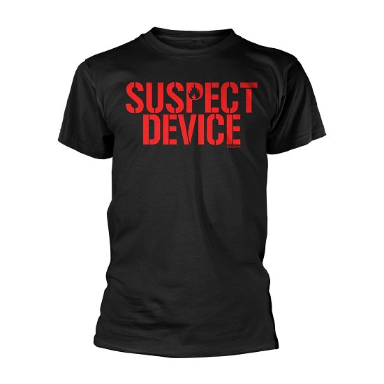 Cover for Stiff Little Fingers · Suspect Device (Black) (T-shirt) [size S] [Black edition] (2018)