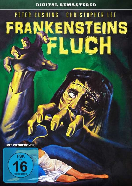 Cover for Lee,christopher / Cushing,peter · Frankensteins Fluch-uncut Fassung (DVD) (2022)