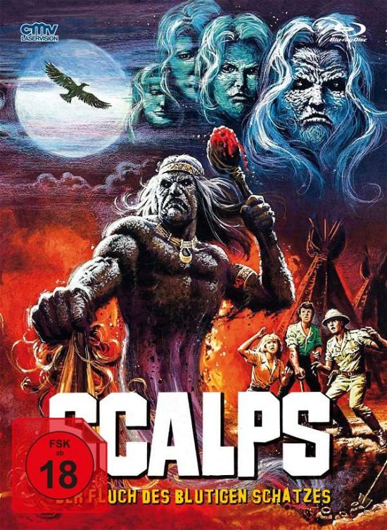 Cover for Fred Olen Ray · Scalps-cover a (Limitiertes Mediabook) (Blu-ray (Blu-ray) (2021)