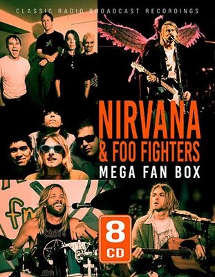 Cover for Nirvana &amp; Foo Fighters · Mega Fan Box (CD) (2023)
