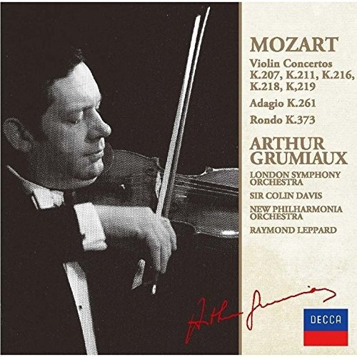 Cover for Arthur Grumiaux · Mozart: Violin Concertos (CD) [Japan Import edition] (2021)