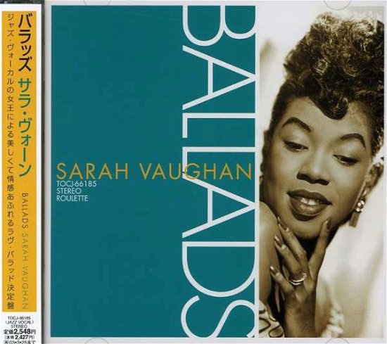 Cover for Sarah Vaughan · Ballads (CD) (2007)