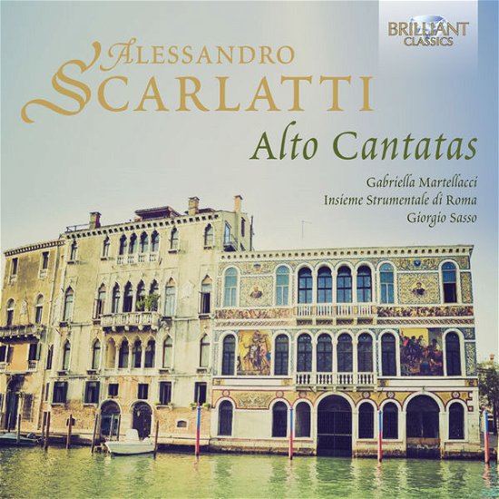 Cover for Gabriella Martellacci · A Scarlatti / Alto Cantatas (CD) (2014)