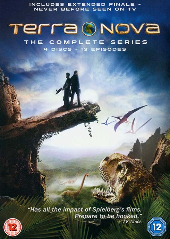 Cover for Terra Nova Season 1 · Terra Nova The Complete Series (DVD) (2012)