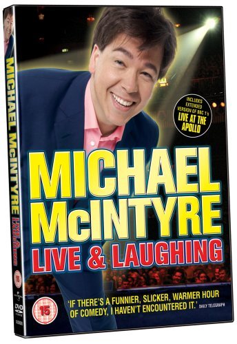 Cover for Michael McIntyre  Live &amp; Laughing · Michael McIntyre - Live And Laughing (DVD) (2008)