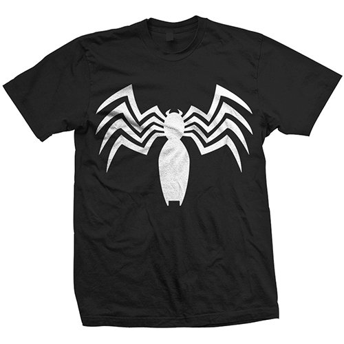 Marvel Comics Unisex T-Shirt: Ultimate Spiderman Venom - Marvel Comics - Produtos - Bravado - 5055979924401 - 
