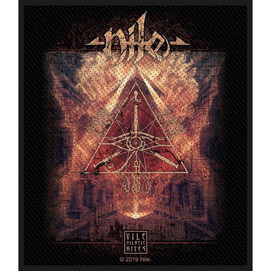 Nile Woven Patch: Vile Nilotic Rites (Standard) - Nile - Marchandise - PHD - 5056365700401 - 23 décembre 2019