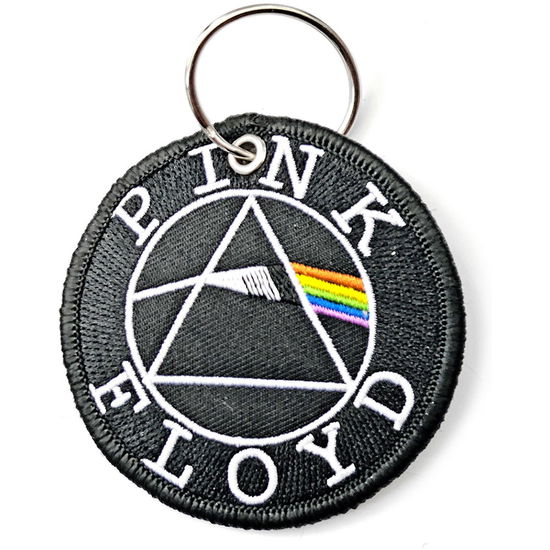 Pink Floyd Keychain: Circle Logo (Double Sided Patch) - Pink Floyd - Merchandise -  - 5056368600401 - 