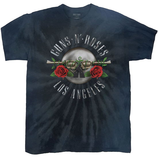 Guns N' Roses Unisex T-Shirt: Los Angeles (Wash Collection) - Guns N Roses - Merchandise -  - 5056368668401 - 