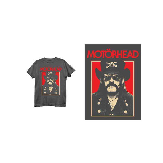 Motorhead Unisex T-Shirt: Lemmy RJ - Motörhead - Merchandise -  - 5056561001401 - 