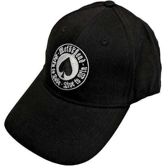 Motorhead Unisex Baseball Cap: Born To Lose - Motörhead - Merchandise -  - 5056561098401 - 