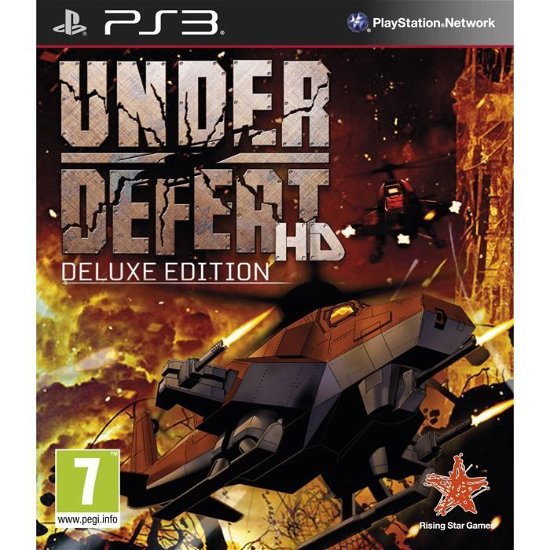 Cover for Rising Star · Under Defeat HD Deluxe (PS3)