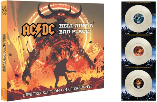 Cover for AC/DC · Hell Aint A Bad Place! (Clear Vinyl) (LP) (2024)
