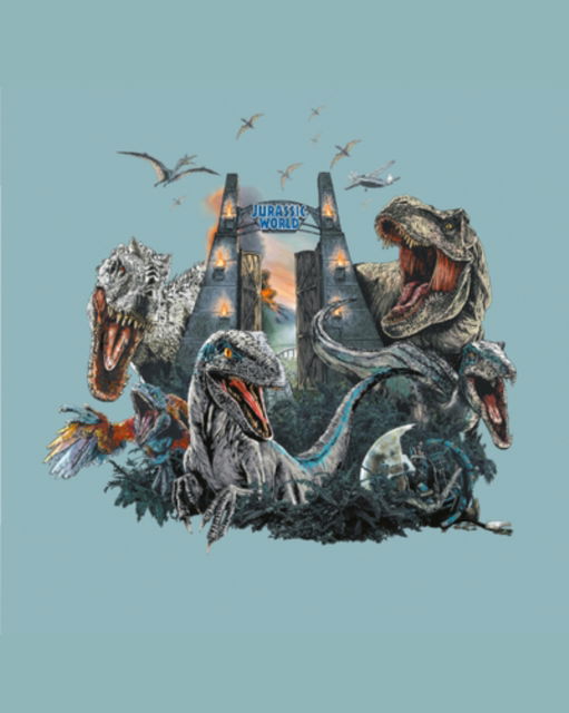 Cover for Jurassic World Trilogy · Jurassic World Trilogy (Limited Edition Steelbook) (4K Ultra HD) (2025)