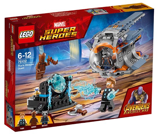 LEGO Marvel Super Heroes Avengers Infinity War: Thor's Weapon Quest (76102) - Lego - Merchandise -  - 5702016110401 - 