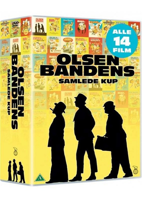 Cover for Olsen Banden · Olsen Bandens Samlede Kup (DVD) (2012)