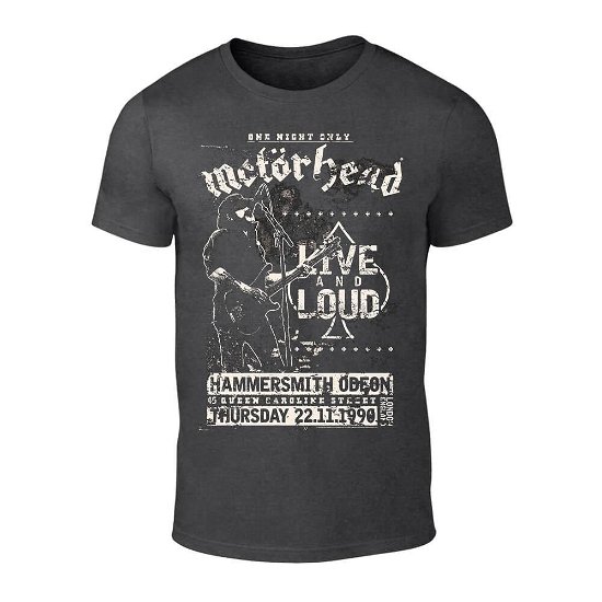 Live and Loud - Motörhead - Fanituote - PHD - 6430079628401 - perjantai 5. elokuuta 2022