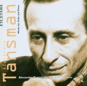 Cover for A. Tansman · Works For Cello &amp; Piano (CD) (2014)