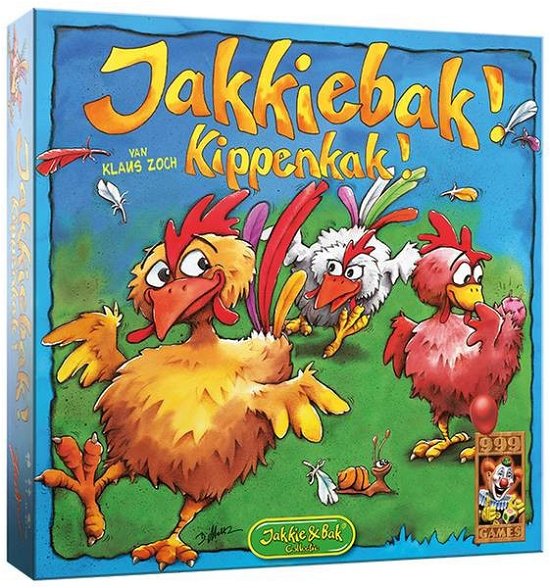 Cover for 999Games · Jakkiebak! Kippenkak! Compact (Legetøj)