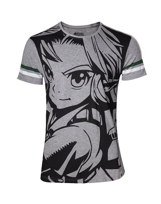 Cover for Nintendo: Legend Of Zelda (The) · Grey (T-Shirt Unisex Tg. L) (T-shirt)