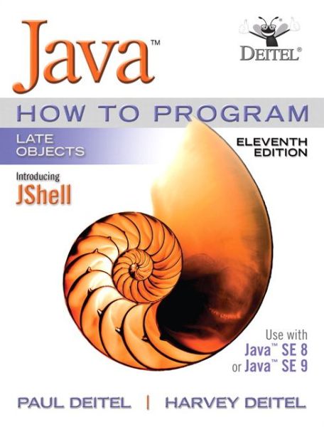 Cover for Paul Deitel · Java How to Program, Late Objects (Paperback Book) [11 Rev edition] (2017)