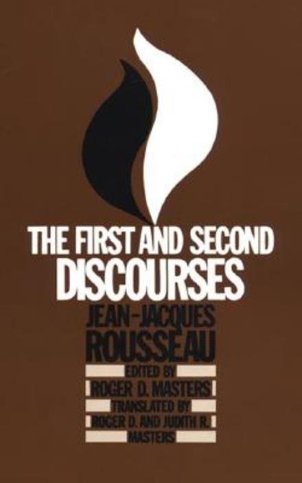 Cover for Jean-jacques Rosseau · The First and Second Discourses: by Jean-jacques Rousseau (Paperback Book) (1969)