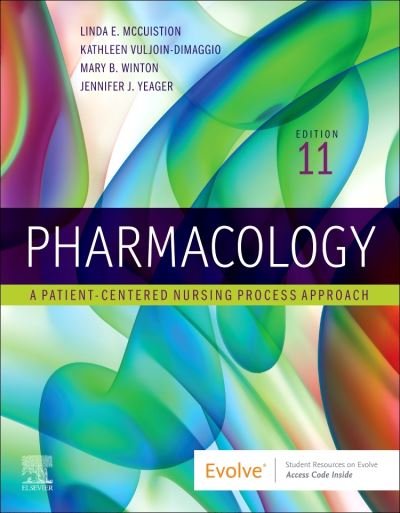 Cover for McCuistion, Linda E. (Retired Nursing Professor, University of Holy Cross,New Orleans, Louisiana) · Pharmacology: A Patient-Centered Nursing Process Approach (Pocketbok) (2022)