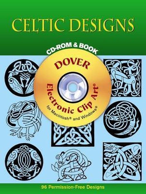 Cover for Dover Dover · Celtic Designs CD-ROM and Book - Dover Electronic Clip Art (MERCH) (1997)