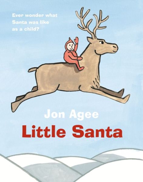 Cover for Jon Agee · Little Santa board book (Board book) (2015)