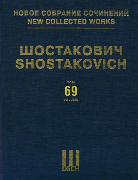 Cover for Dmitri Shostakovich · Suites from Operas (Gebundenes Buch) (2002)