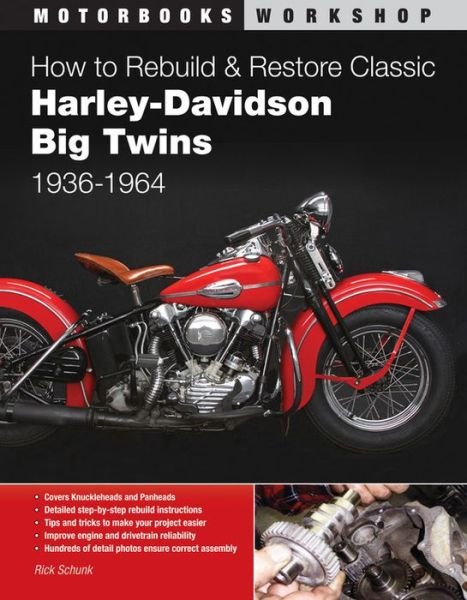 Cover for Rick Schunk · How to Rebuild and Restore Classic Harley-Davidson Big Twins 1936-1964 - Motorbooks Workshop (Taschenbuch) (2012)