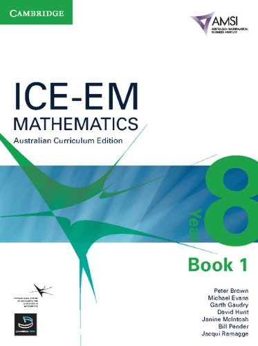 Cover for Peter Brown · ICE-EM Mathematics Australian Curriculum Edition Year 8 Book 1 (Pocketbok) [2 Revised edition] (2011)