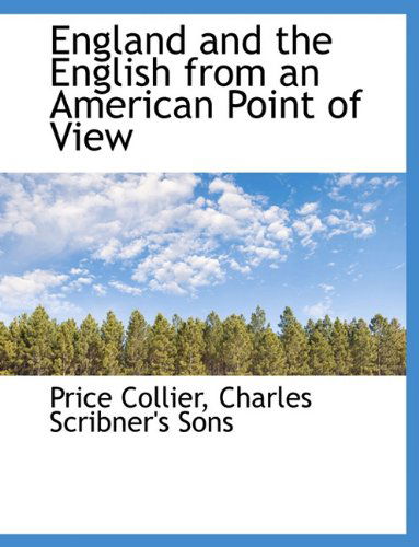 Cover for Price Collier · England and the English from an American Point of View (Paperback Book) (2010)