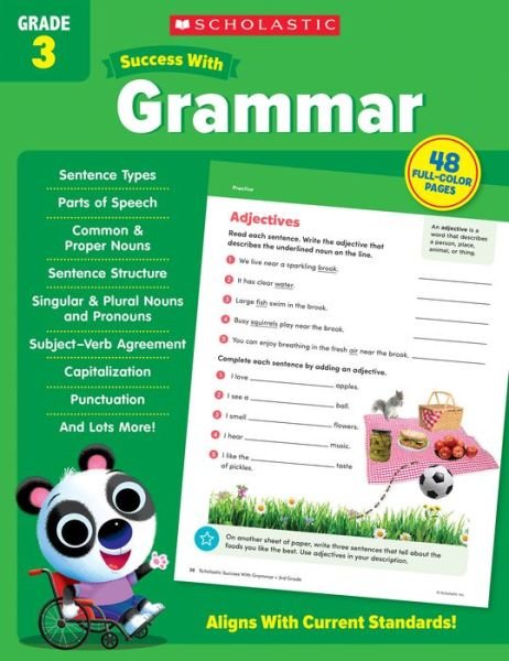 Cover for Scholastic Teaching Resources · Scholastic Success with Grammar Grade 3 (Paperback Book) (2022)