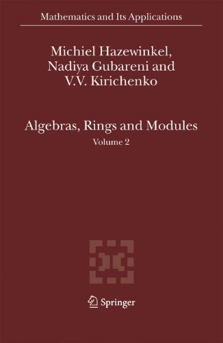 Cover for Michiel Hazewinkel · Algebras, Rings and Modules - Mathematics and Its Applications (Gebundenes Buch) [2 Rev edition] (2007)