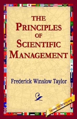 Cover for Frederick Winslow Taylor · The Principles of Scientific Management (Hardcover Book) (2006)