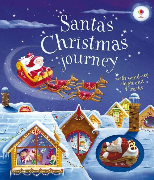 Cover for Fiona Watt · Santa's Christmas Journey with Wind-Up Sleigh - Wind-up (Kartongbok) [New edition] (2016)